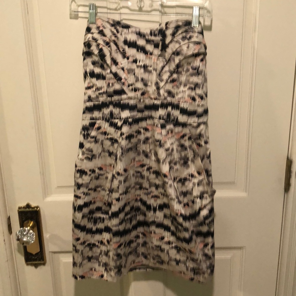 BCBGeneration Strapless Bubble Dress